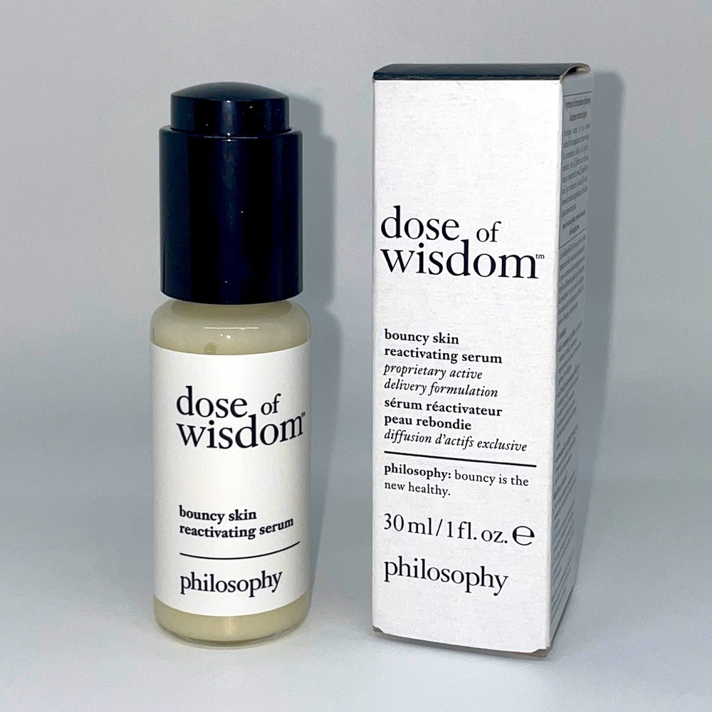 Philosophy
Dose of Wisdom Bouncy Skin Reactivating Serum